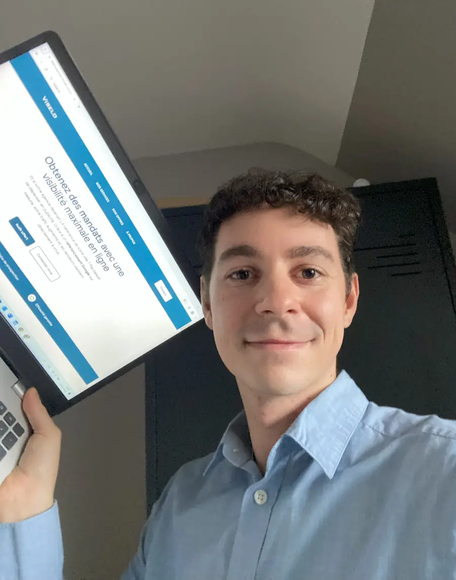 Mathieu Quentel au lancement de Viselo